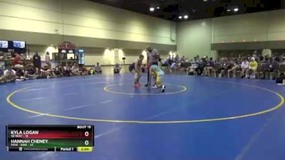 145 lbs Round 5 (6 Team) - Hannah Cheney, MXW - RAW vs Kyla Logan, SD Heat