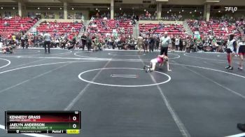 70 lbs Round 3 (6 Team) - Kennedy Grass, Greater Heights vs Jaelyn Anderson, Nebraska Wrestling Academy
