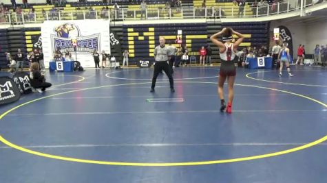 112 lbs Round Of 16 - Talea Guntrum, Steubenville-OH vs Riley Kerchinski, Redbank Valley