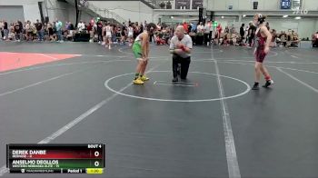 84 lbs Round 1 (10 Team) - Anselmo DeOllos, Western Nebraska Elite vs DEREK DANBE, RedNose