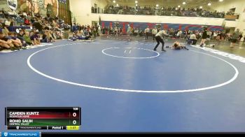 106 lbs Semifinal - Rohid Salih, Central Valley vs Camden Kuntz, Mountain Home