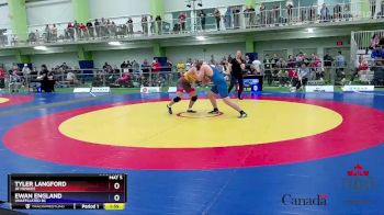 92kg Champ. Round 2 - Tyler Langford, Jr Huskies vs Ewan England, Unaffiliated BC