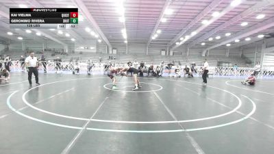 138 lbs Semifinal - Kai Vielma, Quest School Of Wrestling Gold vs Geronimo Rivera, Team Shutt Mutts