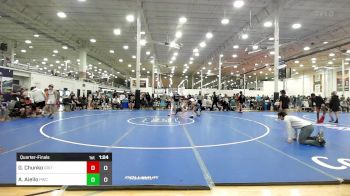 102 lbs Quarterfinal - Gavin Chunko, Grit Mat Club vs Anthony Aiello, Prime Wrestling Club Black