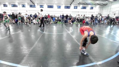 80 lbs Round Robin 3 - Bryce Burrows, Ohio Gold-EL vs Levi Jedidiah `LJ` Brobst, Yorktown Wrestling Club-EL