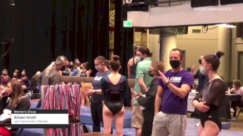 Allison Knott - Women's Group, Jam Hops Anoka / Ramsey - 2021 Women's Xcel Region 4 Championships