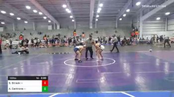 132 lbs Prelims - Sawyer Strack, GA vs Angelo Centrone, NY