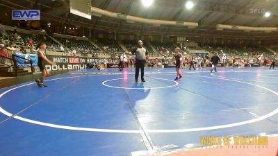 83 lbs Round Of 16 - Cyrus Millage, Sebolt Wrestling Academy vs Coleman Morgan, North Desoto