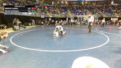 200 lbs Consy 3 - Bentley Landis, Elco vs Nolan Cardwell, Pleasant Valley