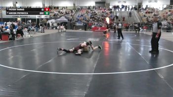 AA 144 lbs Cons. Round 1 - Peter Tamas, Rossview High School vs Ascen Petricca, Green Hill High School