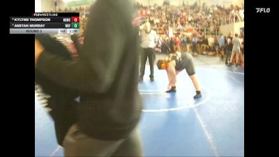 237 lbs Round 2 - Kylynn Thompson, North Union Mat Cats vs Amiyah Murray, Wayne