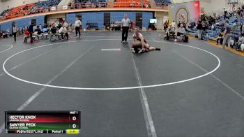 165 lbs Cons. Round 3 - Sawyer Peck, Gilman School vs Hector Knox, Landon School