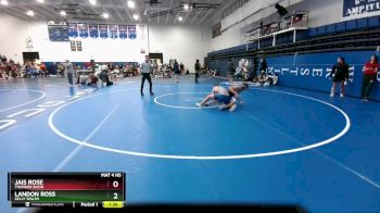 157 lbs Champ. Round 1 - Landon Ross, Kelly Walsh vs Jais Rose, Thunder Basin