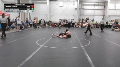 96 lbs Round 7 (8 Team) - Lincoln Genua, Warhawks vs Adam Bachmann, Mat Assassins Black