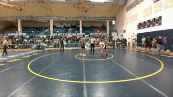 138 lbs Quarterfinal - Oscar Garcia, Lovell vs Kabre Miller, Worland