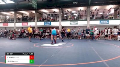 207-227 lbs Champ. Round 1 - Benjamin Buis, El Paso Gridley Youth Wrestlng vs Teigen Moreno, Relentless Training Center