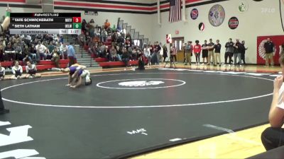 150 lbs Quarterfinal - Tate Schwickerath, NH/TV vs Seth Latham, Oelwein