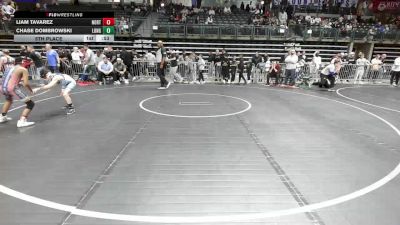 75 lbs 5th Place - Liam Tavarez, North Bergen vs Chase Dombrowski, Long Valley