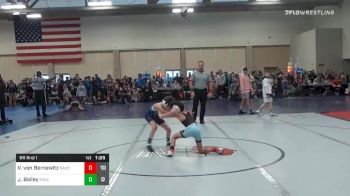 57 lbs Prelims - Vince Von Bernewitz, Broad Axe Blue ES vs Jaxsen Bailey, KT Kidz ES