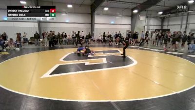 124-126 lbs Round 2 - Hayden Cole, Cheyenne East vs Davian Palomo, Gering