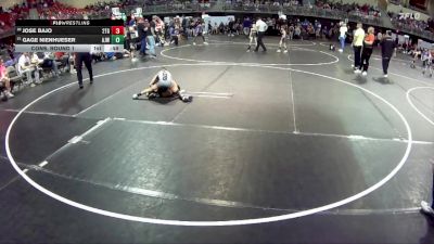 60 lbs Cons. Round 1 - Jose Bajo, 2TG vs Gage Nienhueser, Ashland-Greenwood Jr Wrestling