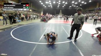 57 lbs Consi Of 4 - Isai Villagomez, Center vs Jace Michels, Black Fox Wrestling Academy