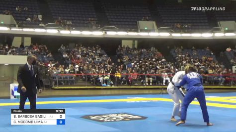 BIANCA BARBOSA BASILIO vs GABRIELLE MCCOMB LIMA 2021 World Jiu-Jitsu IBJJF Championship