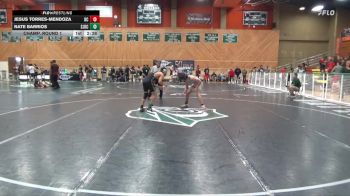133 lbs Champ. Round 1 - Jesus Torres-Mendoza, Bakersfield College vs Nate Barrios, San Joaquin Delta College