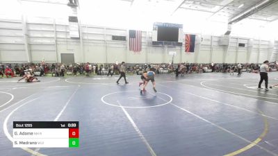 144 lbs Consolation - Giovanni Adame, NM Royalty vs Santiago Medrano, Wlv Jr Wrestling