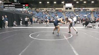 184 lbs Cons. Round 3 - James Jeffreys, Waldorf (Iowa) vs Seth Sarasua, Central Oklahoma