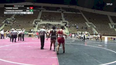 6A 285 lbs Quarterfinal - Dominic Sager, Stanhope Elmore vs Cornelius Chaverst, Mcadory