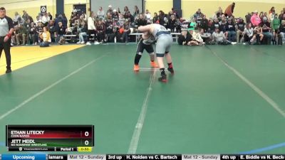 Round 1 - Jett Meidl, No Nonsense Wrestling vs Ethan Litecky, Coon Rapids