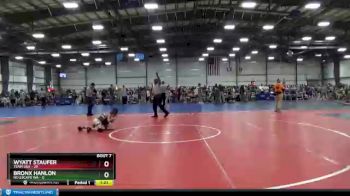 72 lbs Round 3 - Wyatt Staufer, Team USA vs Bronx Hanlon, No Escape WA