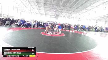 215 lbs Cons. Round 2 - Penisimani Takitaki, Lehi vs Tommy Springman, Gallatin