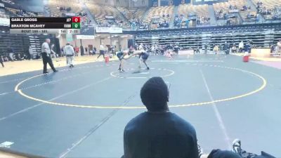 165 lbs Champ. Round 2 - Braxton McAvey, Fort Hays Tech Northwest vs Gable Gross, Air Force Prep