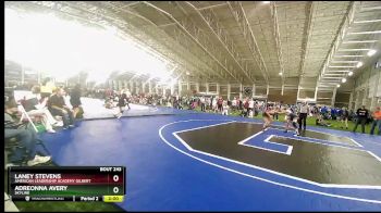 110 lbs Cons. Round 2 - Livia Meeds, Bear River vs Kara Williamson, Westlake