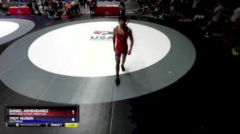 165 lbs Cons. Round 4 - Daniel Armendarez, Selma High School Wrestling vs Troy Husein, California