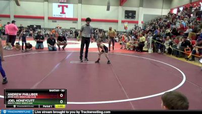 50 lbs Champ. Round 1 - Andrew Philliber, River Rats Wrestling Club vs Joel Honeycutt, Brute Force Wrestling