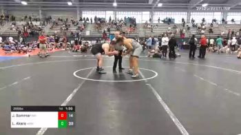 285 lbs Prelims - Jacob Sommer, Indiana Flash vs Liam Akers, Iron Horse Blue