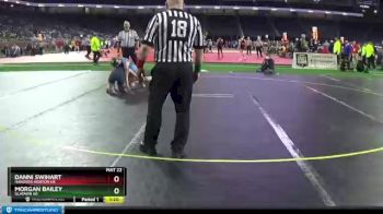 Girls - 135 lbs Semifinal - Morgan Bailey, Gladwin HS vs Danni Swihart, Hanover-Horton HS