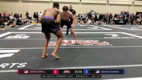 Justin Howell vs Keenan Coupens 2025 ADCC Orlando Open/Youth Trials