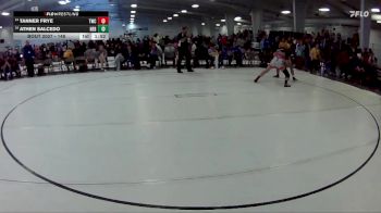 148 lbs Champ. Round 1 - Athen Salcedo, Nebraska vs Tanner Frye, Trojan Wrestling Club