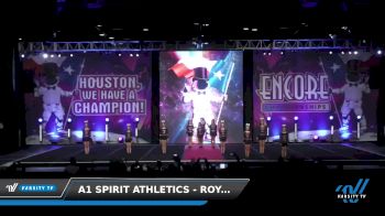 A1 Spirit Athletics - Royalty [2022 L2 Junior - D2 - Small - A Day 2] 2022 Encore Grand Nationals