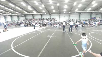 40 lbs Rr Rnd 2 - Dante Vigueria, Takedown Elite vs Kelan Medina, Wlv Jr Wrestling