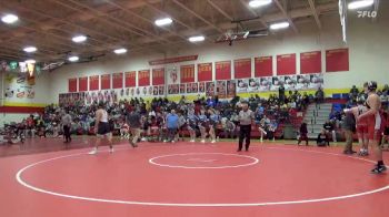 285 lbs Quarterfinal - Carson Grier, Williamsburg vs Lakyr Peska, South Tama County