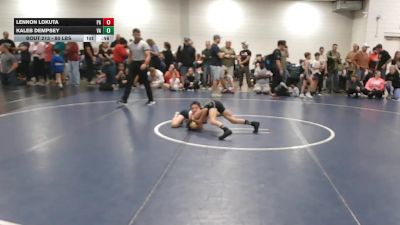 80 lbs Consi Of 16 #2 - Lennon Lokuta, PA vs Kaleb Dempsey, VA