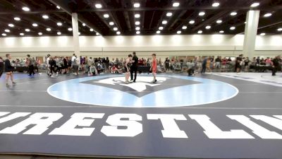 96 lbs Quarters - Elliott Vickery, GA vs Brentley Mabe, AL