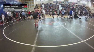 138 lbs Cons. Round 4 - Jason Soesbe, Team Barracuda vs Raphael Taquechel, Lake Highland Prep