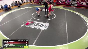 160 lbs Semifinal - Ryan Palmer, Wrestling Brotherhood vs Addan Schmidt, Minnesota