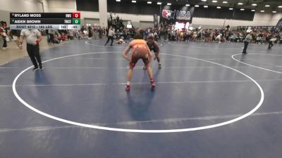 165 lbs Cons. Quarters - Aiden Brown, Tiger Wrestling Club - TPW4 vs Ryland Moss, Reddot Wrestling Club